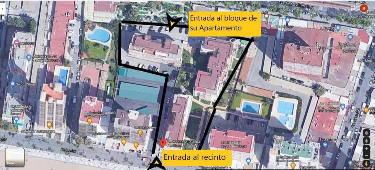 Ferienwohnung Apartamento Completo El Pato De Loix Benidorm Exterior foto